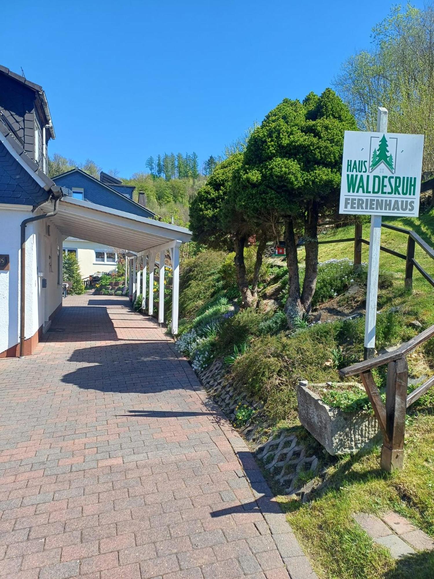 レンネシュタット Haus Waldesruhヴィラ エクステリア 写真